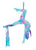 Set of 3 aerial lady silky art silks yoga print watercolor painting