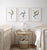 Set of 3 gymnastics art print watercolor painting