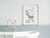 Bird goose toilet watercolor painting print