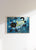 Black cat submarine painting
