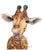 Set of 3 african animals braces painting