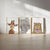 Set of 3 african animals braces painting