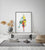 Lobster buoy watercolor painting print