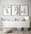 Set of 3 ninja obstacle course man watercolor print