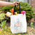 Octopus reading tote bag