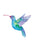 Hummingbird watercolor painting print