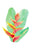 Heliconia flower painting abstract watercolor