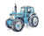 Blue tractor print watercolor