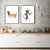 Set of 2 dog dachshund hotdog watercolor painting print