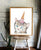 Kittycorn ice cream cone cat painting