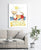 Chihuahua dog on the beach portrait painting