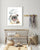 Dog pug chocolate cake watercolor painting print
