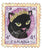 Queen stamp cat painting