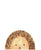 Set of 2 hedgehog peeking painting print