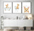 Set of 3 chihuahua dog toilet painting